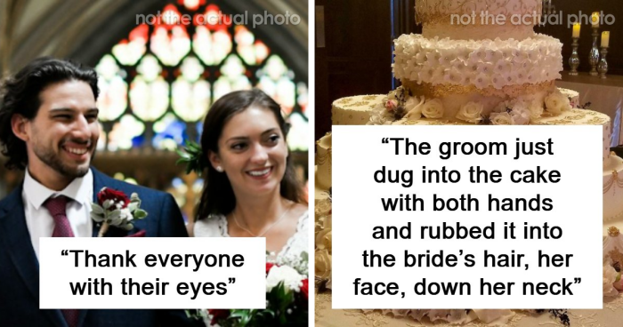 75 Trashy, Tacky, And Distasteful Wedding Stories