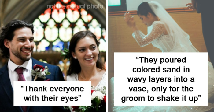 75 Trashy, Tacky, And Distasteful Wedding Stories