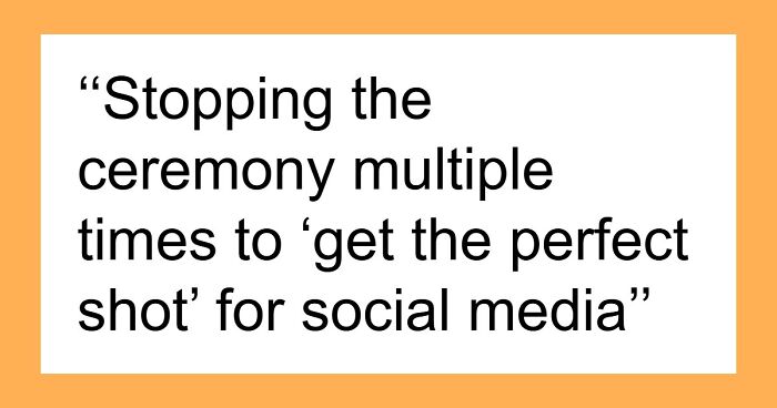 75 Trashy, Tacky, And Distasteful Wedding Stories