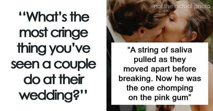 75 Trashy, Tacky, And Distasteful Wedding Stories