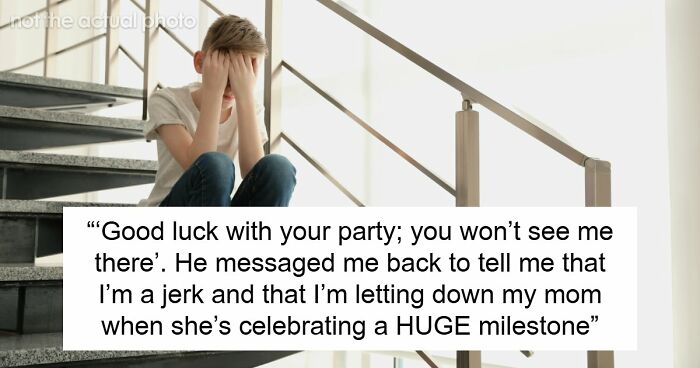 Guy Chooses Vacation Over Mom’s Sobriety Party, Leaves Stepdad Furious With Brutal Honesty