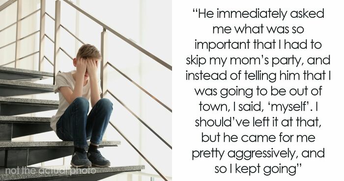 Guy Chooses Vacation Over Mom’s Sobriety Party, Leaves Stepdad Furious With Brutal Honesty