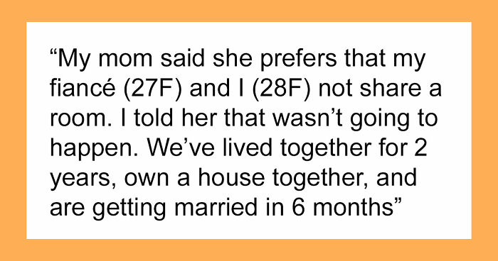“It’s A Sin”: Woman Faces Dilemma After Mother Controls Her Sleeping Arrangement With Her Wife-To-Be