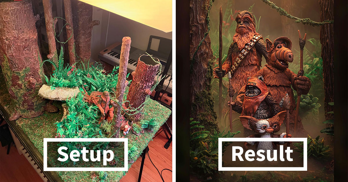 This Photographer Creates Incredible Movie Mashups Using Action Figures, Dioramas, And Clever Editing (54 Pics)