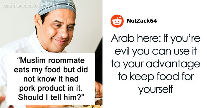 Person Makes Food With Bacon Fat, Muslim Roommate Eats It Without Knowing