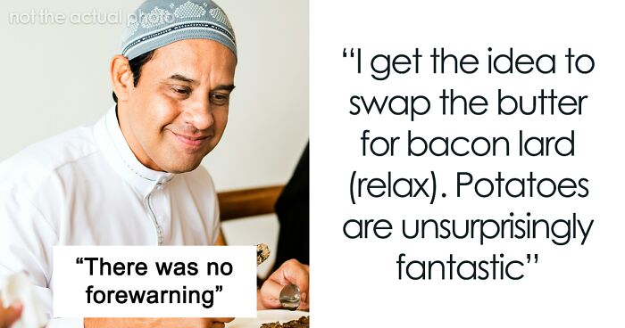 Person Makes Food With Bacon Fat, Muslim Roommate Eats It Without Knowing