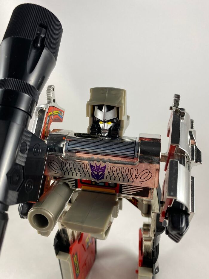 Transformers toy figure with a weapon, an example of unusual items TSA has had to confiscate from travelers.