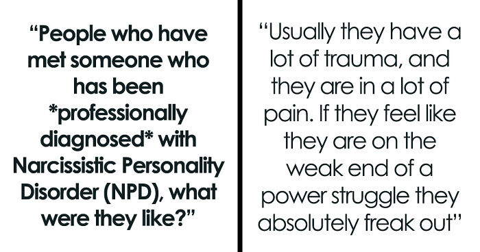 Diagnosed Narcissists Leave A Mark On Everyone They Meet And These 32 Stories Prove Exactly How