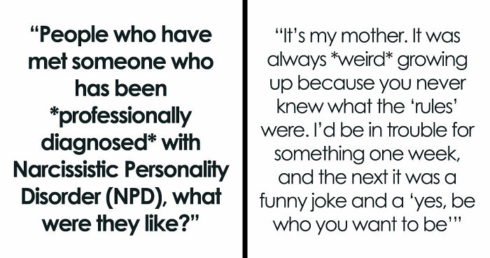 Diagnosed Narcissists Leave A Mark On Everyone They Meet And These 32 Stories Prove Exactly How
