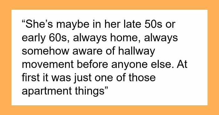 Woman Plays Concierge With Neighbor’s Guests, Acts Offended As He Politely Asks Her To Stop