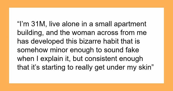 Woman Plays Concierge With Neighbor’s Guests, Acts Offended As He Politely Asks Her To Stop