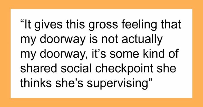 Woman Plays Concierge With Neighbor’s Guests, Acts Offended As He Politely Asks Her To Stop