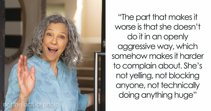 Woman Plays Concierge With Neighbor’s Guests, Acts Offended As He Politely Asks Her To Stop