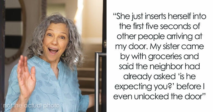 Woman Plays Concierge With Neighbor’s Guests, Acts Offended As He Politely Asks Her To Stop