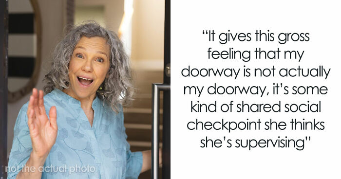Woman Plays Concierge With Neighbor’s Guests, Acts Offended As He Politely Asks Her To Stop