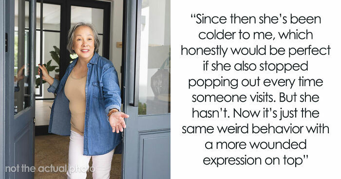 Woman Plays Concierge With Neighbor’s Guests, Acts Offended As He Politely Asks Her To Stop