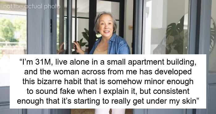 Guy Fed Up With “Friendly” Neighbor’s Odd Habit Of Always Greeting His Guests First, Calls Her Out
