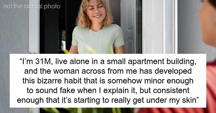 Woman Plays Concierge With Neighbor’s Guests, Acts Offended As He Politely Asks Her To Stop