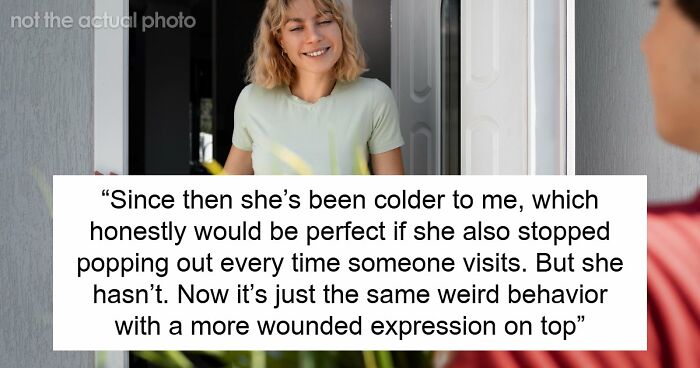 Woman Plays Concierge With Neighbor’s Guests, Acts Offended As He Politely Asks Her To Stop