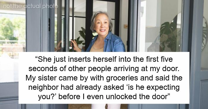 Woman Plays Concierge With Neighbor’s Guests, Acts Offended As He Politely Asks Her To Stop