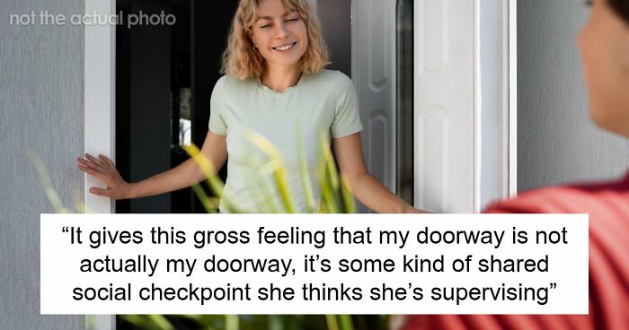 Woman Plays Concierge With Neighbor’s Guests, Acts Offended As He Politely Asks Her To Stop