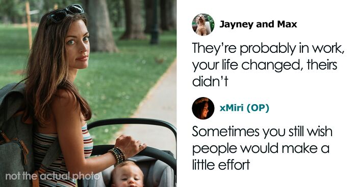 Disappointed New Mom Shames Friends For Abandoning Her After She Gave Birth, Gets A Reality Check