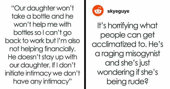 Toxic Man Calls Stay-At-Home Wife “Lazy Waste Of Space,” Tells Her To Finish Chores To Get His Love