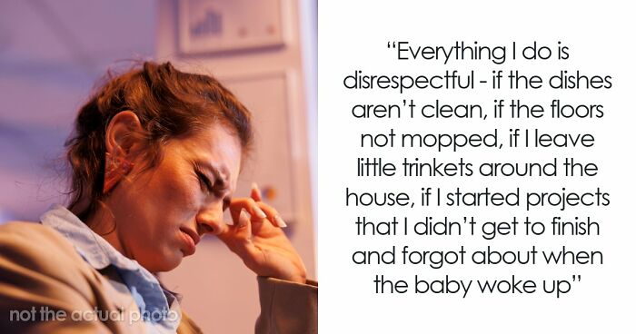 Toxic Man Calls Stay-At-Home Wife “Lazy Waste Of Space,” Tells Her To Finish Chores To Get His Love