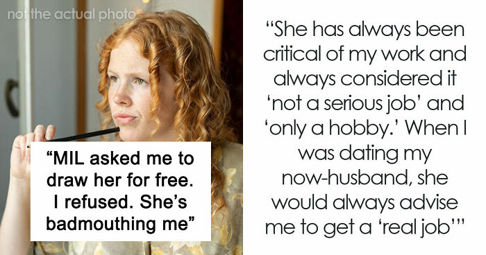 MIL Demands Free Painting From Woman She Constantly Made Fun Of: “It’s Not A Serious Job”