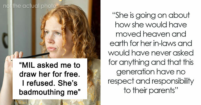 MIL Demands Free Painting From Woman She Constantly Made Fun Of: “It’s Not A Serious Job”
