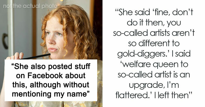 MIL Demands Free Painting From Woman She Constantly Made Fun Of: “It’s Not A Serious Job”