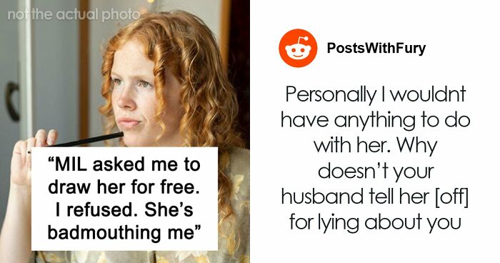 MIL Demands Free Painting From Woman She Constantly Made Fun Of: “It’s Not A Serious Job”