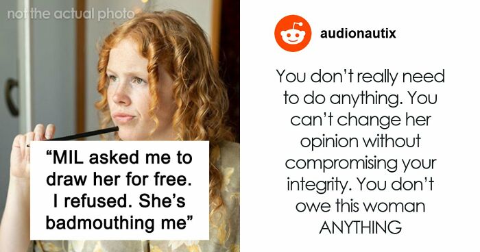 MIL Demands Free Painting From Woman She Constantly Made Fun Of: “It’s Not A Serious Job”
