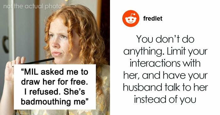 MIL Demands Free Painting From Woman She Constantly Made Fun Of: “It’s Not A Serious Job”
