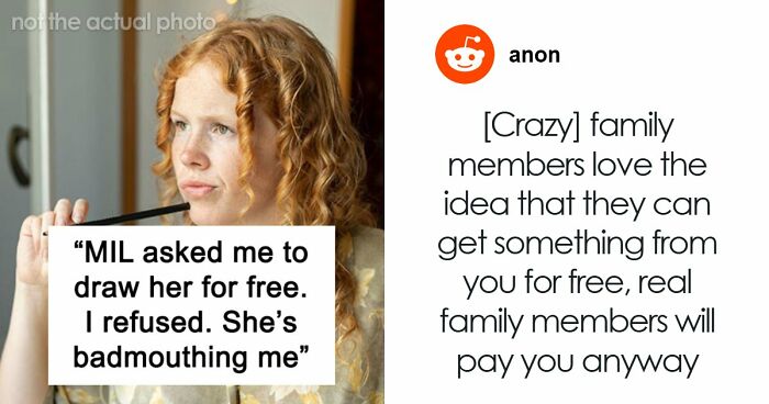 MIL Demands Free Painting From Woman She Constantly Made Fun Of: “It’s Not A Serious Job”