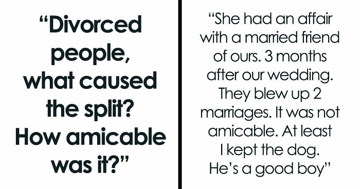 “Went Full MAGA”: 79 Divorces That Either Ended Peacefully, Or Left A Nasty Reminder