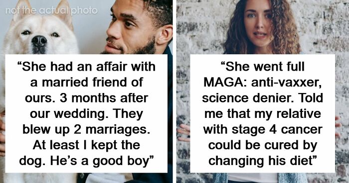 “Went Full MAGA”: 79 Divorces That Either Ended Peacefully, Or Left A Nasty Reminder