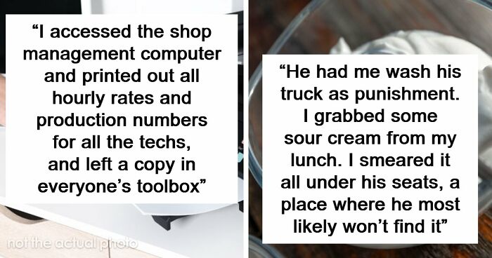 37 Petty, Savage And Satisfying Acts Of Revenge Against Toxic Bosses