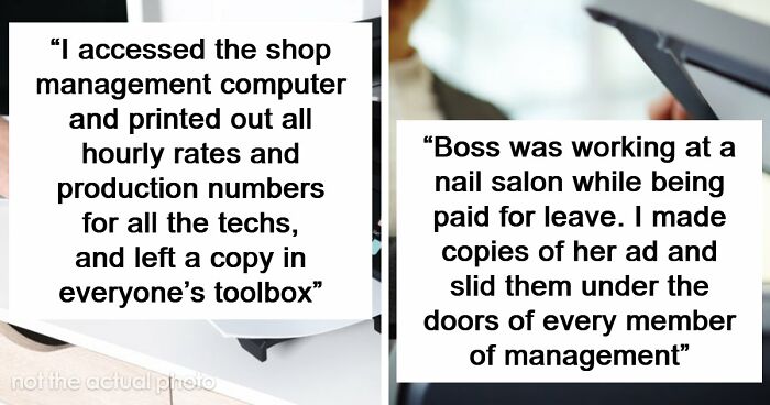 37 Petty, Savage And Satisfying Acts Of Revenge Against Toxic Bosses