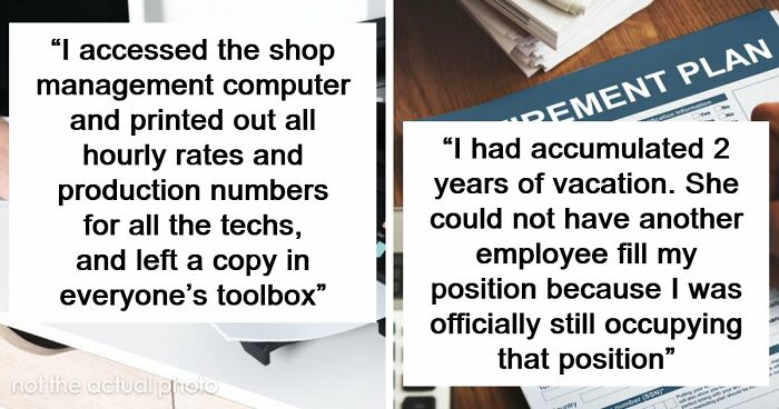37 Petty, Savage And Satisfying Acts Of Revenge Against Toxic Bosses