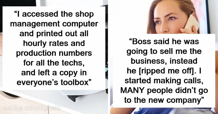 37 Petty, Savage And Satisfying Acts Of Revenge Against Toxic Bosses