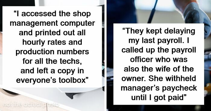 37 Petty, Savage And Satisfying Acts Of Revenge Against Toxic Bosses