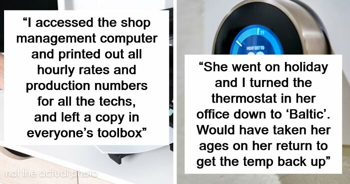 37 Petty, Savage And Satisfying Acts Of Revenge Against Toxic Bosses