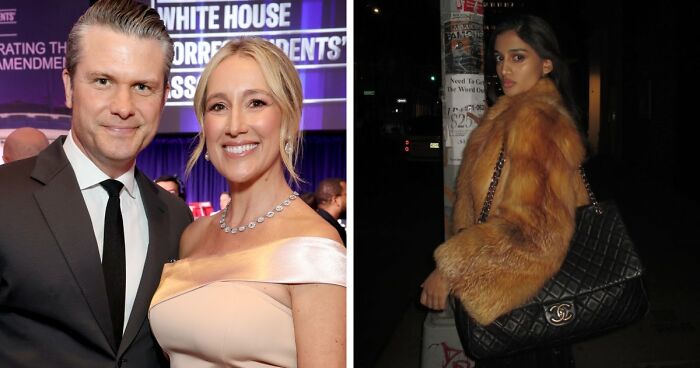 Pete Hegseth’s Wife Faces Backlash Over “Temu” Dress For White House Correspondents’ Dinner