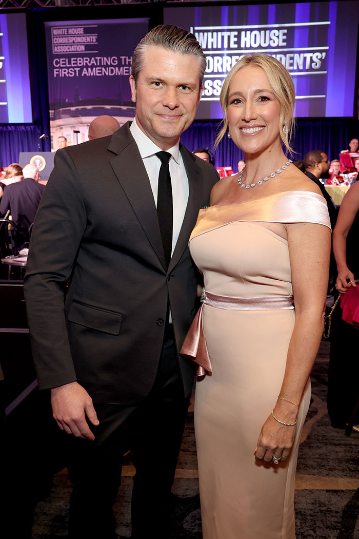 Pete Hegseth's Wife Faces Backlash Over "Temu" Dress For White House Correspondents' Dinner