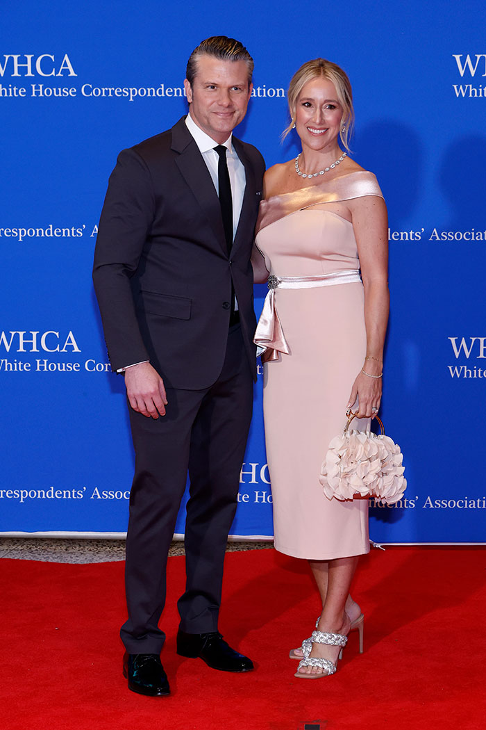 Pete Hegseth's Wife Faces Backlash Over "Temu" Dress For White House Correspondents' Dinner