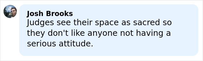 Comment from Josh Brooks criticizing judges&rsquo; attitude amid court orders involving critics of IT worker treatment.