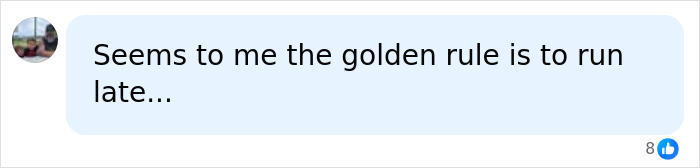 Comment bubble with text about the golden rule in relation to a discussion on Coachella and a fine after Justin Bieber&rsquo;s set.
