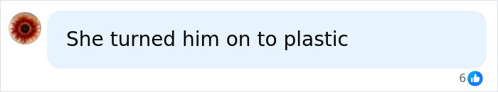 Screenshot of a social media comment discussing plastic surgery in relation to Kristi Noem&rsquo;s husband and a model&rsquo;s transformation.