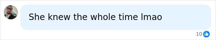 Comment on social media stating she knew the whole time, discussing Kristi Noem&rsquo;s husband and model&rsquo;s secret relationship.